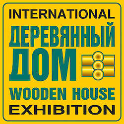 Wooden house. Spring
