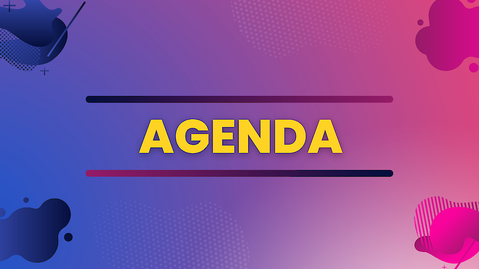 Agenda