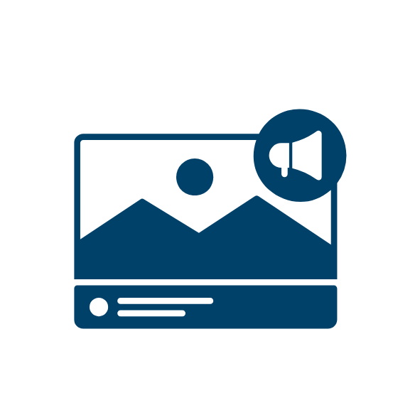 Spetsiaalsed reklaamialad teie sponsoritele ja partneritele