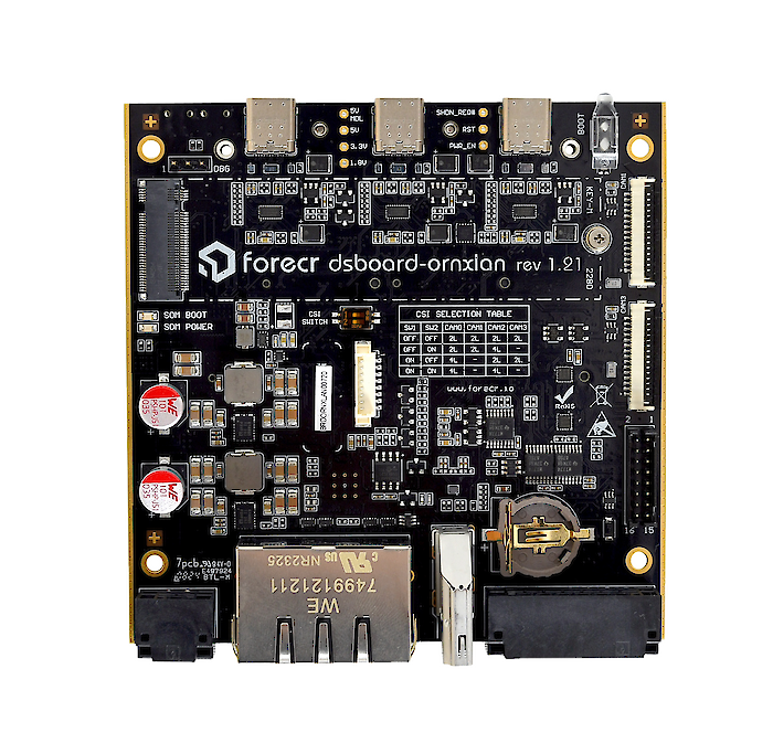 NVIDIA® Jetson Orin™ NX & Orin Nano™ Dual LAN Carrier Board - DSBOARD-ORNX-LAN