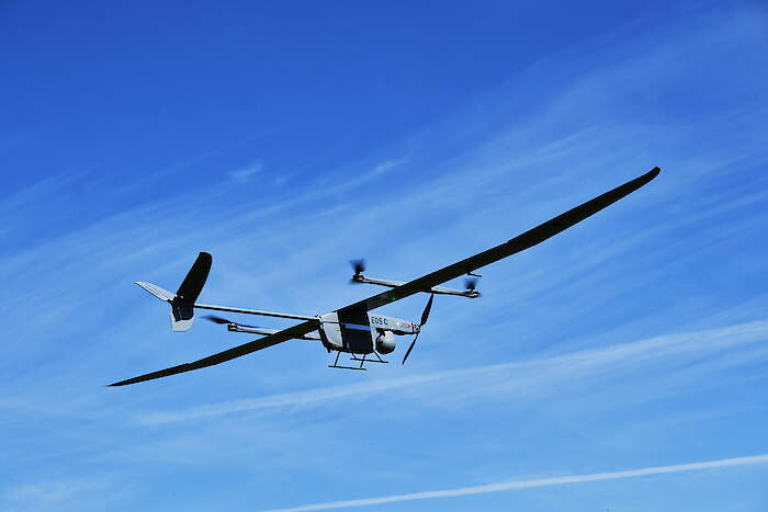 Eos C VTOL – Fixed-Wing Vertical Takeoff and Landing UAS