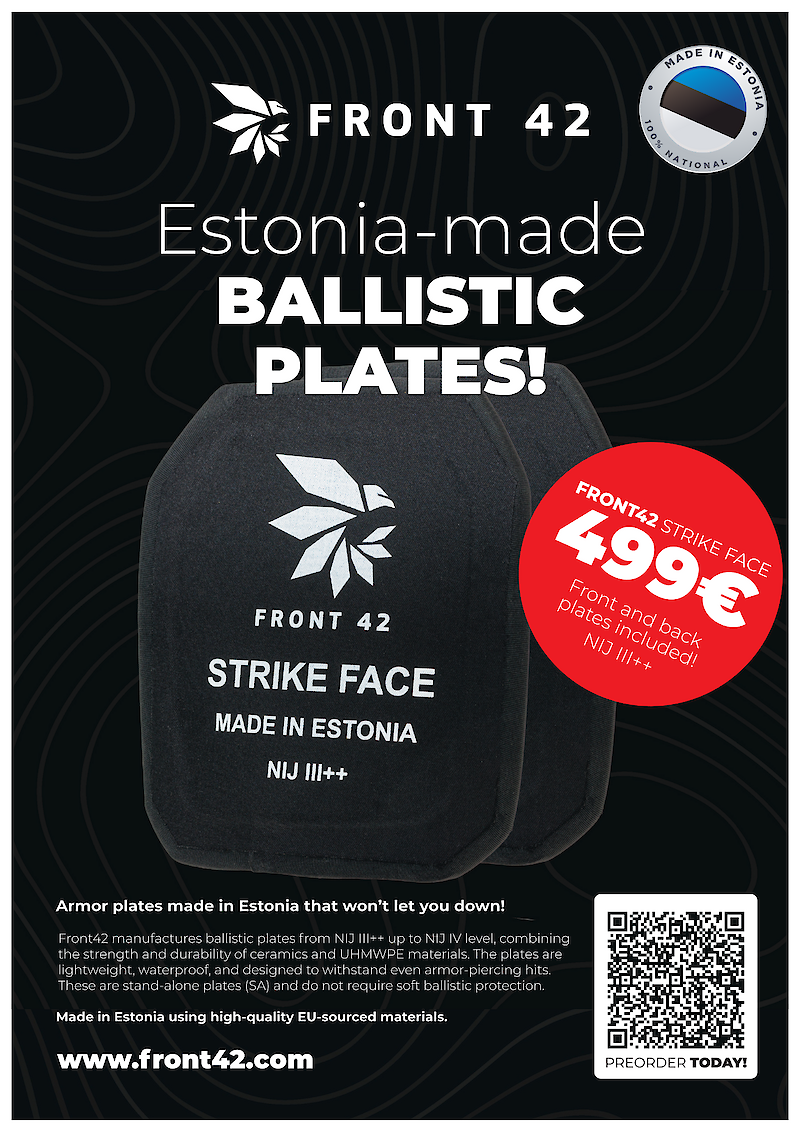 Front42 STRIKE FACE 499€ - 2 plates NIJ III++