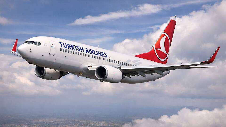 Turkish Airlinesin lentokone teki pakkolaskun