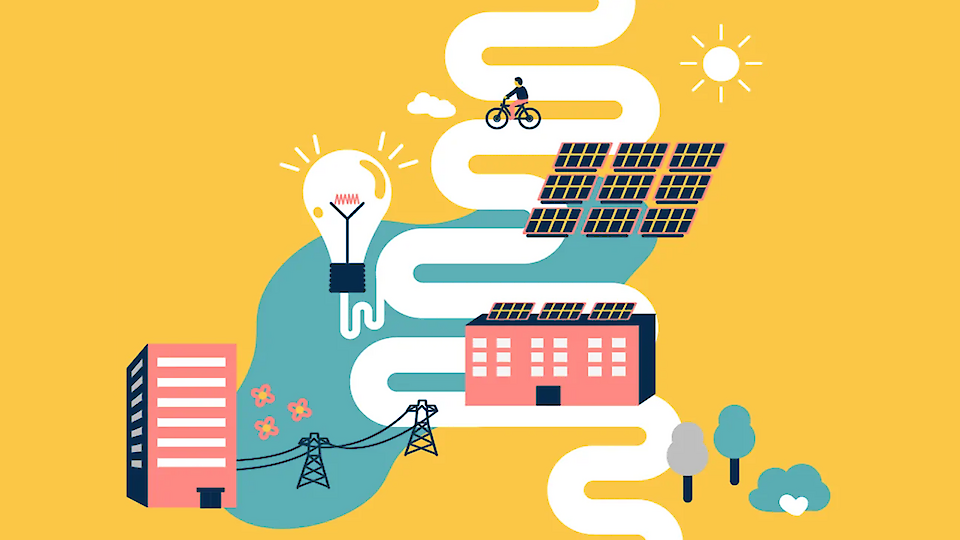 How to make a useless surface useful with solar panels?