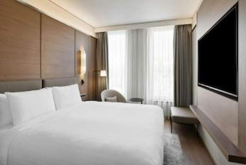 AC Hotel by Marriott Vilnius Vasario 16-osios g. 5, Vilnius RESERVE THE ROOM AC by Marriott&nbsp;is the first hotel of this brand in Lithuania, a four-star establishment located in the heart of Vilnius. The hotel is adjacent to Vilnius Old Town, and the central business district is just a 5-minute walk away. The hotel has 271 rooms, a unique new concept Basque cuisine restaurant, a specialized bar, an express-type store, and a modern gym.&nbsp; Rooms with special rates are guaranteed till 20 August! Hotel offering your special rates for the accommodation 12-15 October, 2026: Standard DBL for single use room - 105 EUR Standard DBL room - 120 EUR Superior DBL for single use room - 115 EUR Superior DBL room - 130 EUR All rates are per room per night including breakfast. Vilnius city tax 2 EUR per person per night is not included. RESERVE THE ROOM If you have questions regarding accommodation reservation or need help with the link, please do not hesitate to contact hotel reservation department:&nbsp;reservations@acvilnius.com&nbsp;