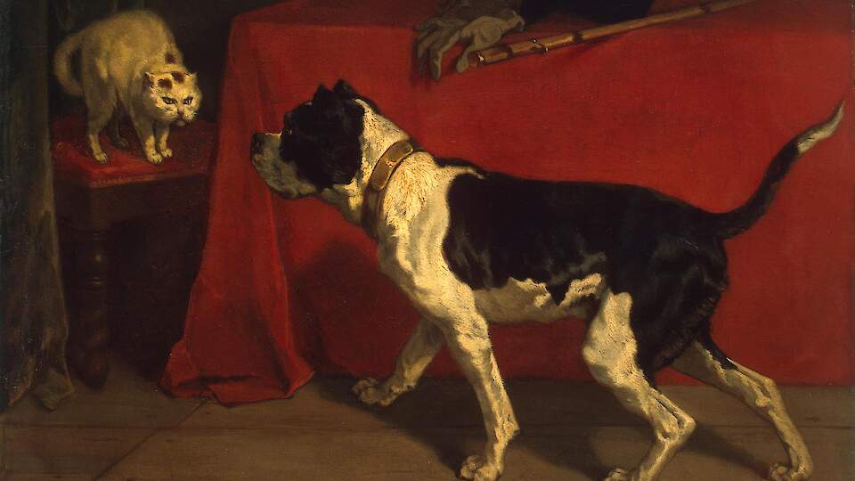 Always by our side. Cats and dogs in the art of the 16th to 19th centuries.
