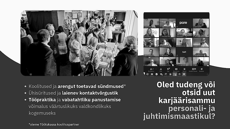 Tudengile ja t&ouml;&ouml;otsijale
