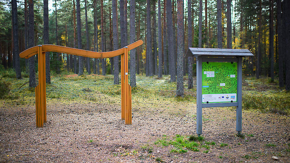 Kubija health trails and exercise field