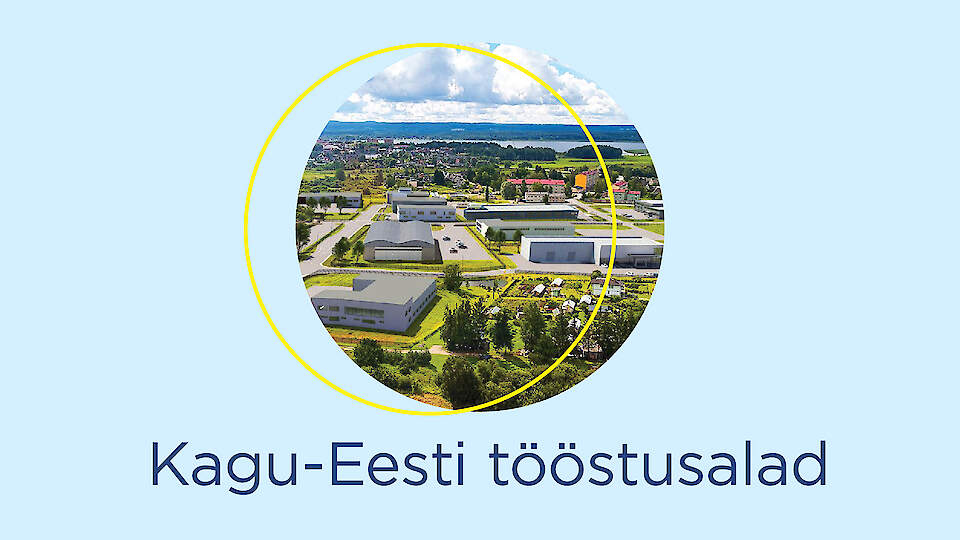 Industrial areas in South-East Estonia