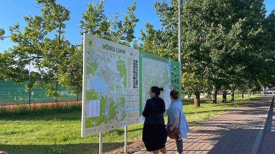 Create your own adventure trail of places in Võru you want to visit